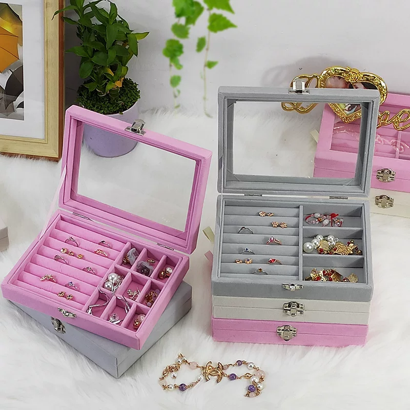 Velvet Jewellery Box
