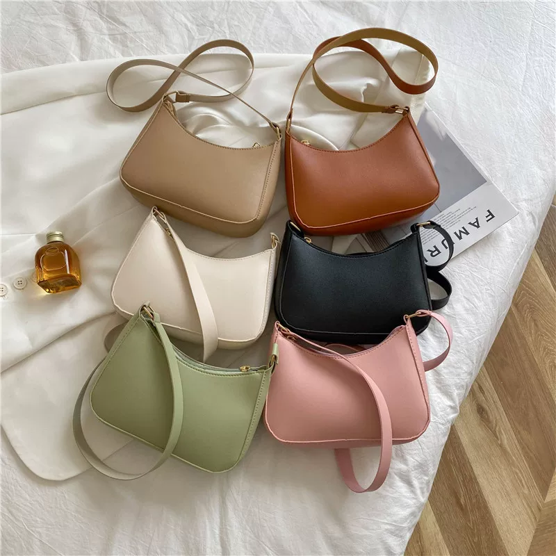 PU One Colour bag